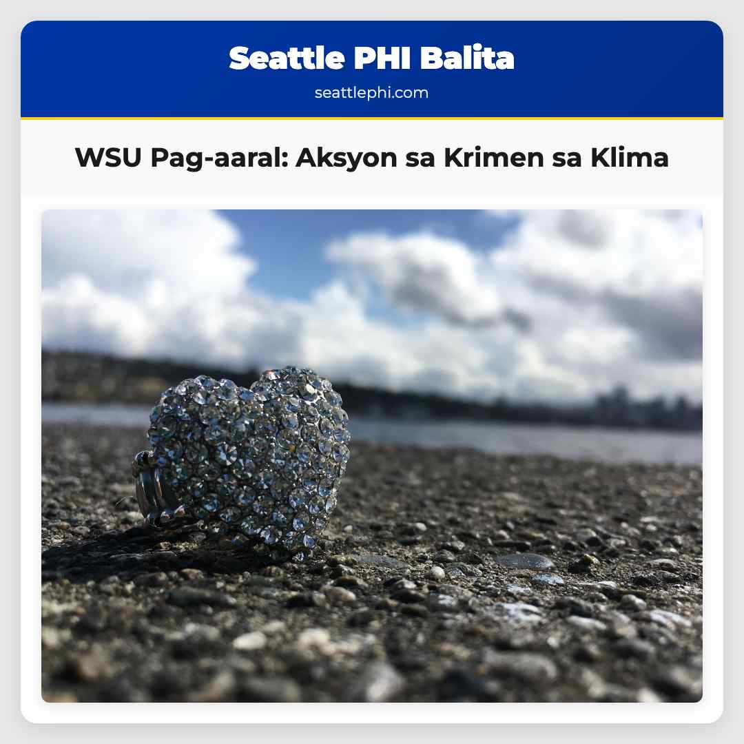 WSU Pag-aaral: Aksyon sa Krimen sa Klima