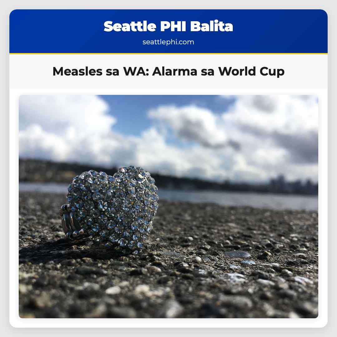 Measles sa WA Alarma sa World Cup