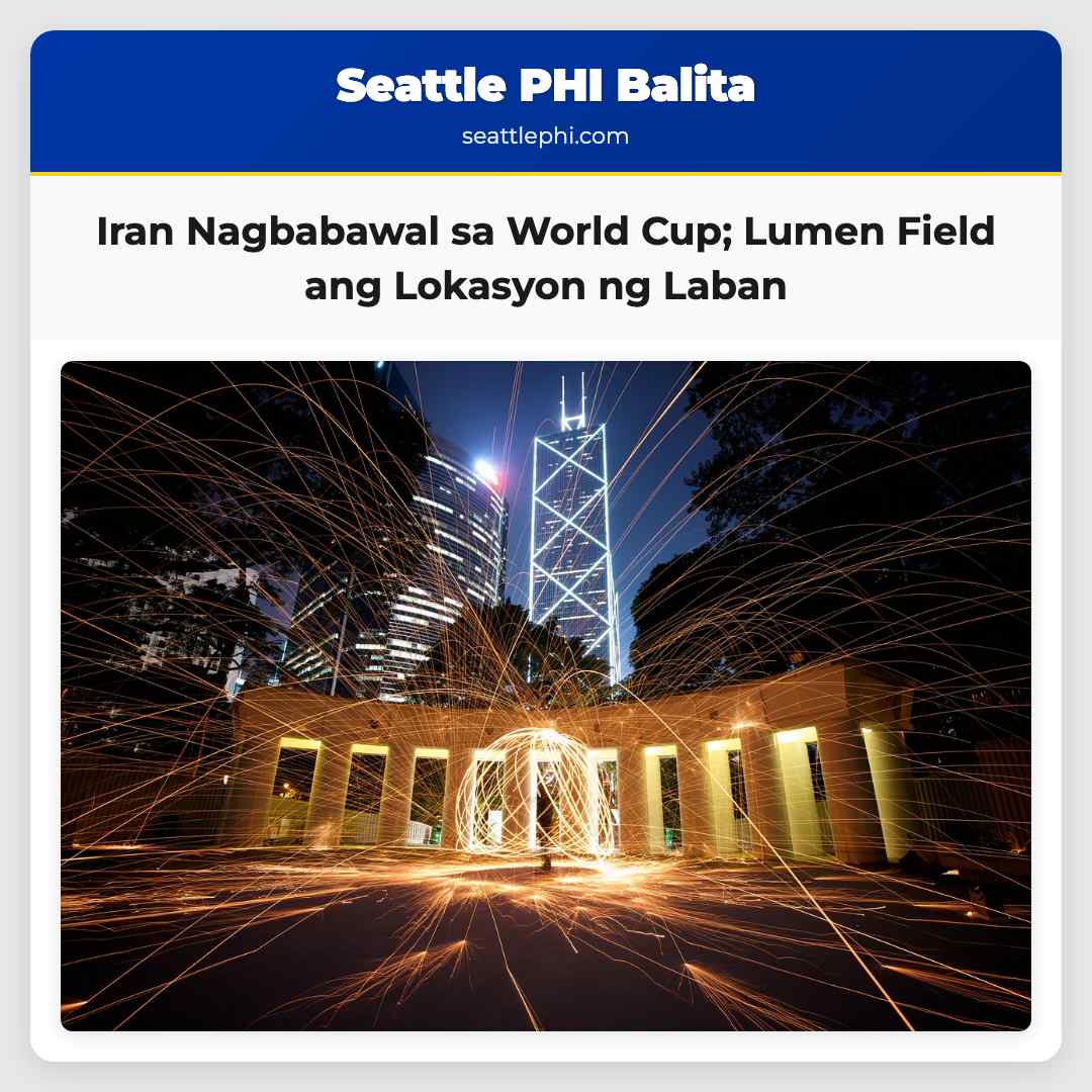 Iran Nagbabawal sa World Cup; Lumen Field ang