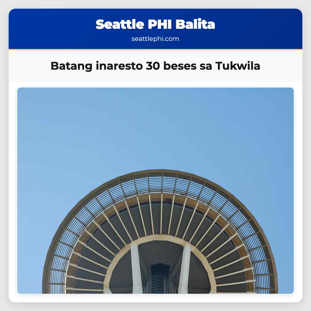 Batang inaresto 30 beses sa Tukwila