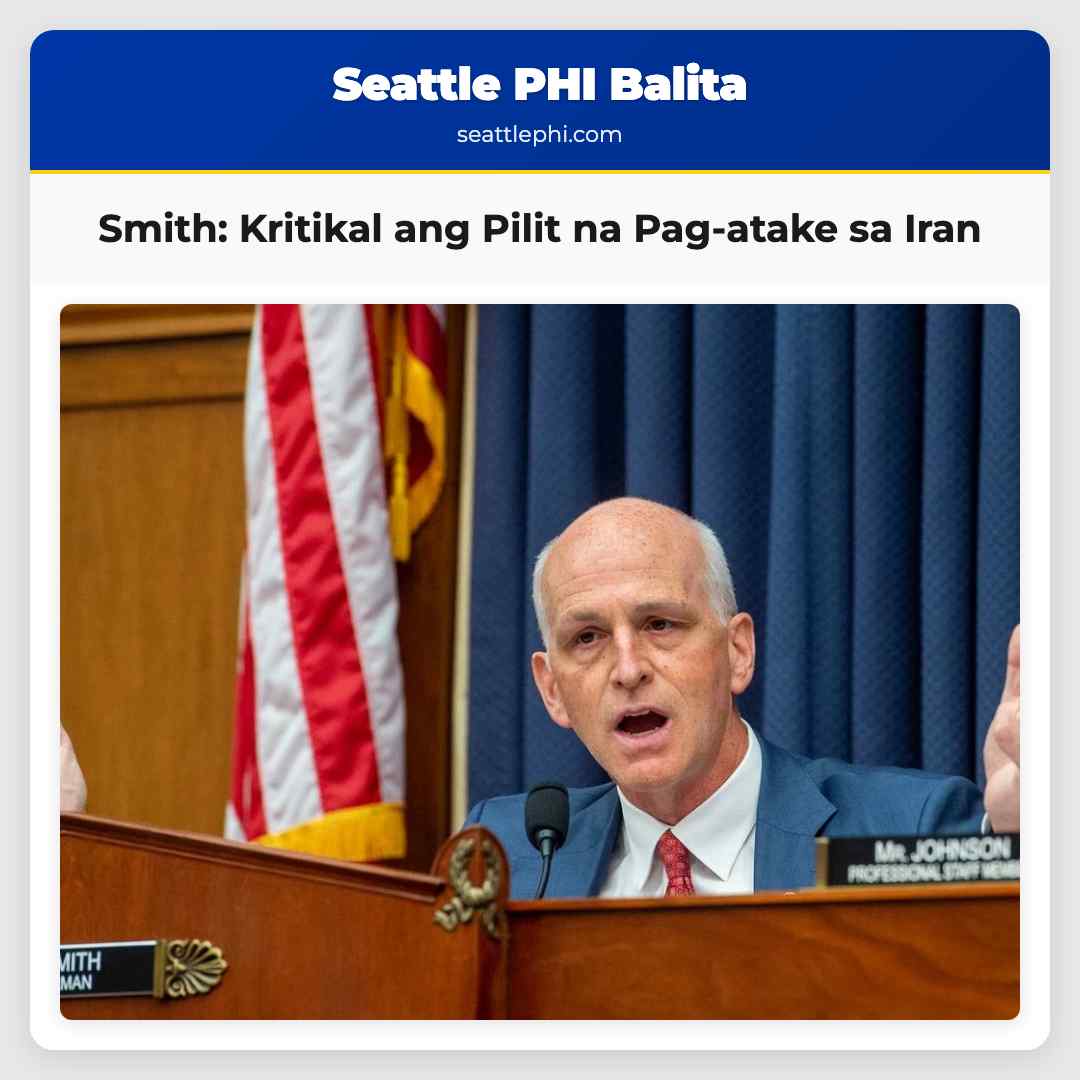 Smith: Kritikal ang Pilit na Pag-atake sa Iran
