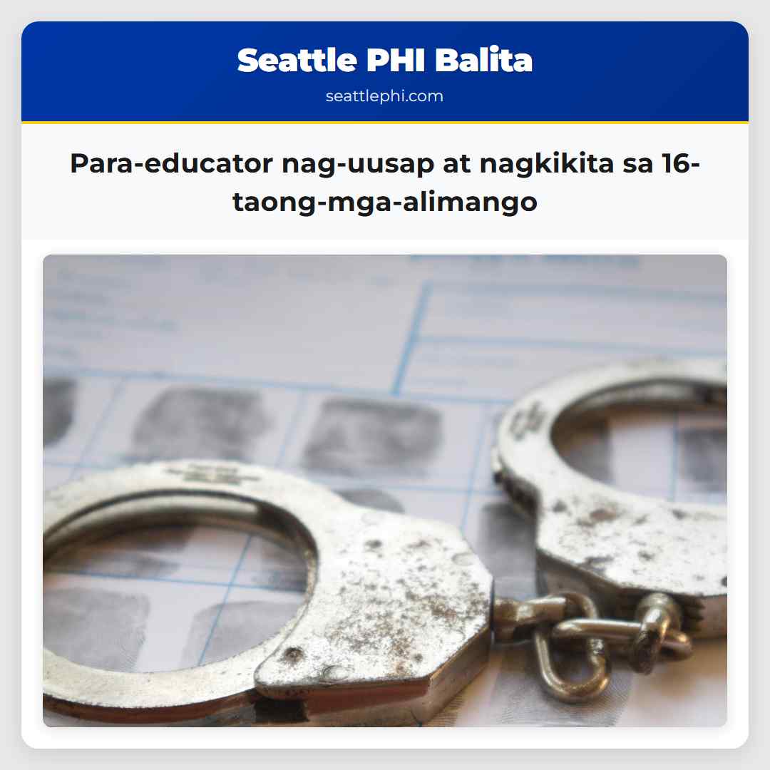 Para-educator nag-uusap at nagkikita sa