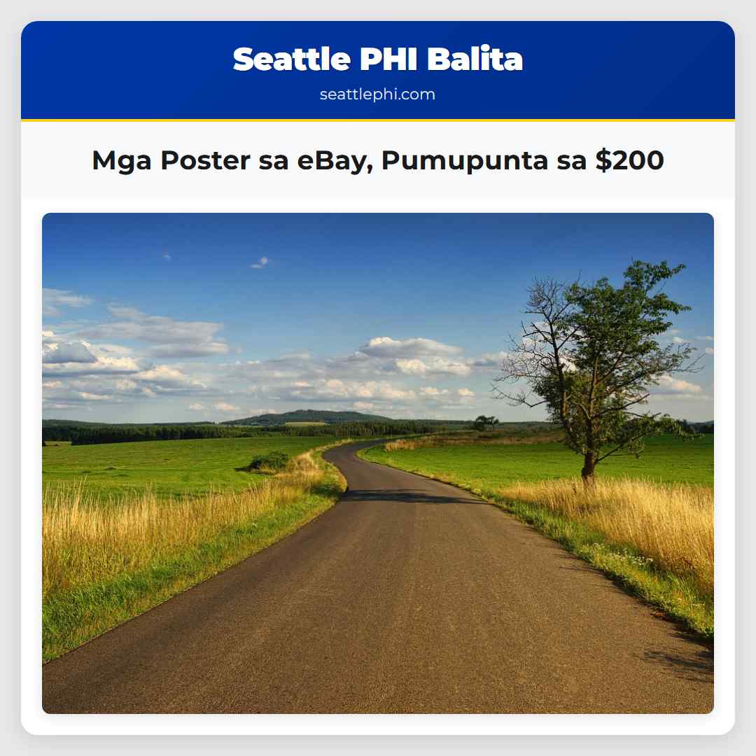 Mga Poster sa eBay, Pumupunta sa $200