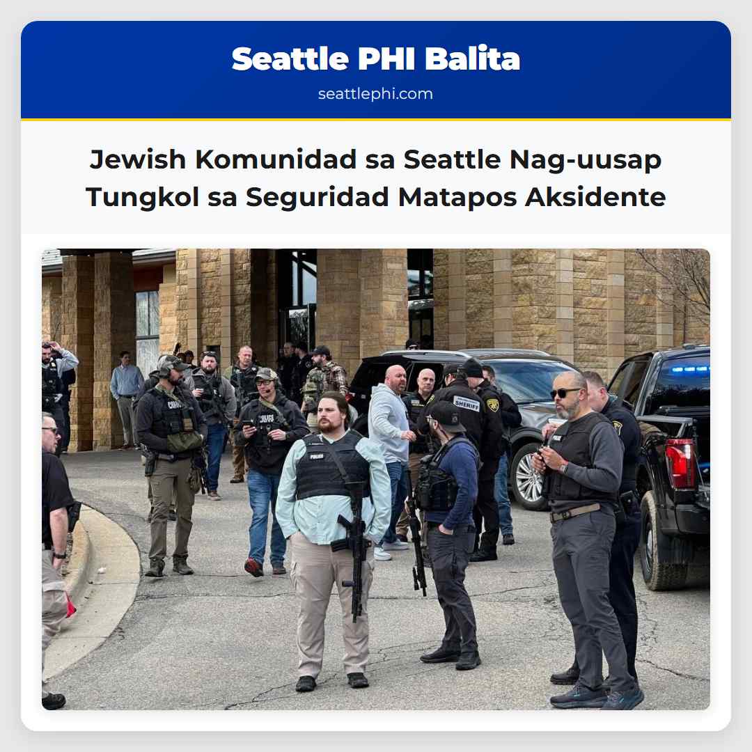 Komunidad ng Jewish sa Seattle Nag-uusap Tungkol sa Seguridad Matapos Aksidente sa Michigan