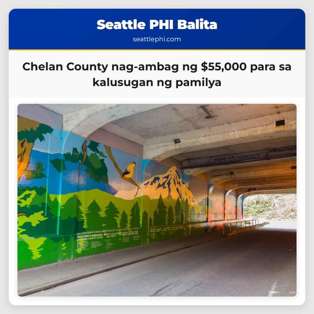 Chelan County nag-ambag ng $55,000 para sa