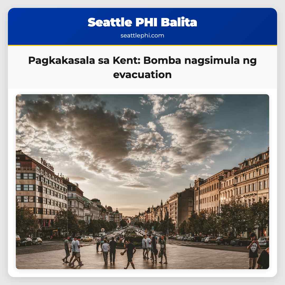 Pagkakasala sa Kent: Bomba nagsimula ng evacuation