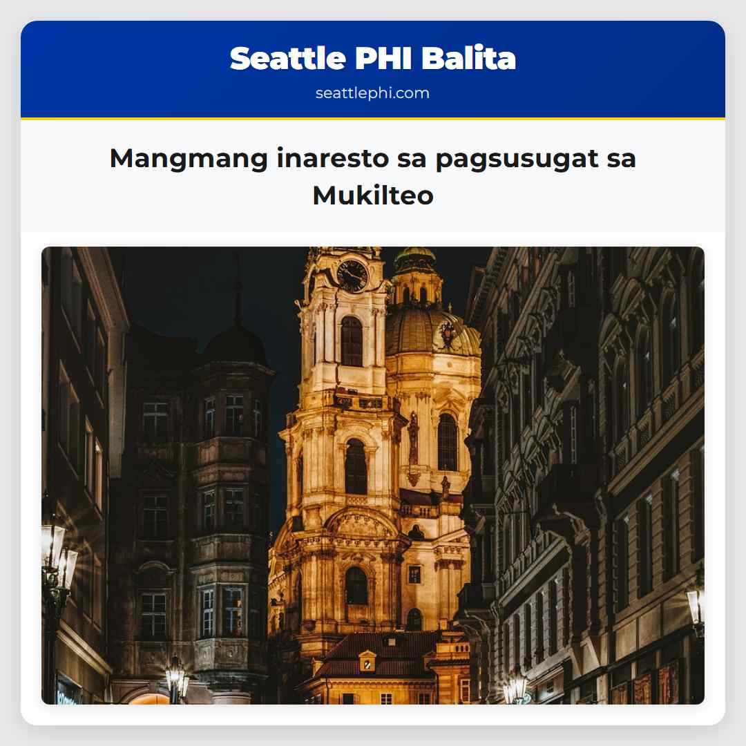 Mangmang inaresto sa pagsusugat sa Mukilteo