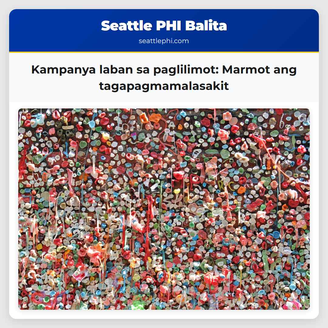 Kampanya laban sa paglilimot: Marmot ang