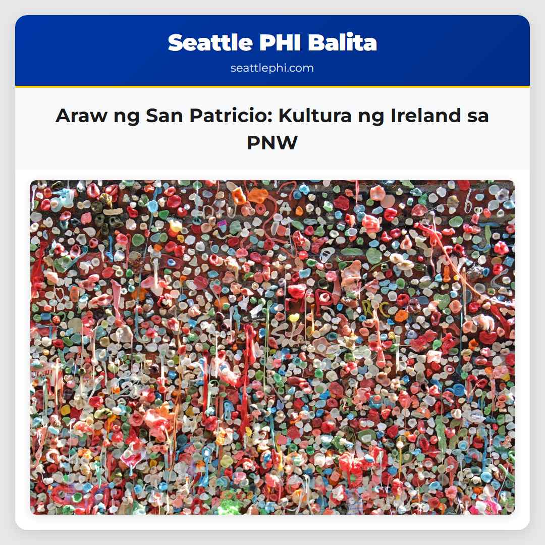 Pasko ng Araw ng San Patricio Kultura ng Ireland sa Pacific Northwest