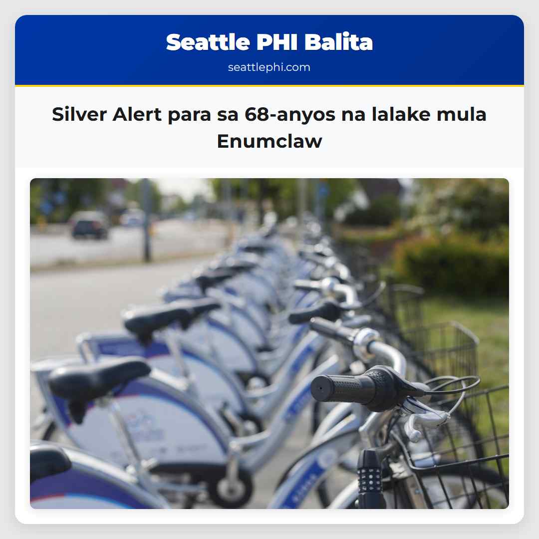 Silver Alert para sa 68-anyos na lalake mula