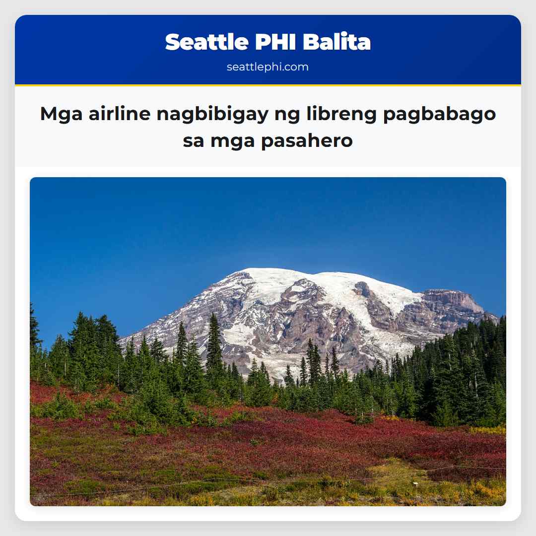 Mga airline nagbibigay ng libreng pagbabago sa
