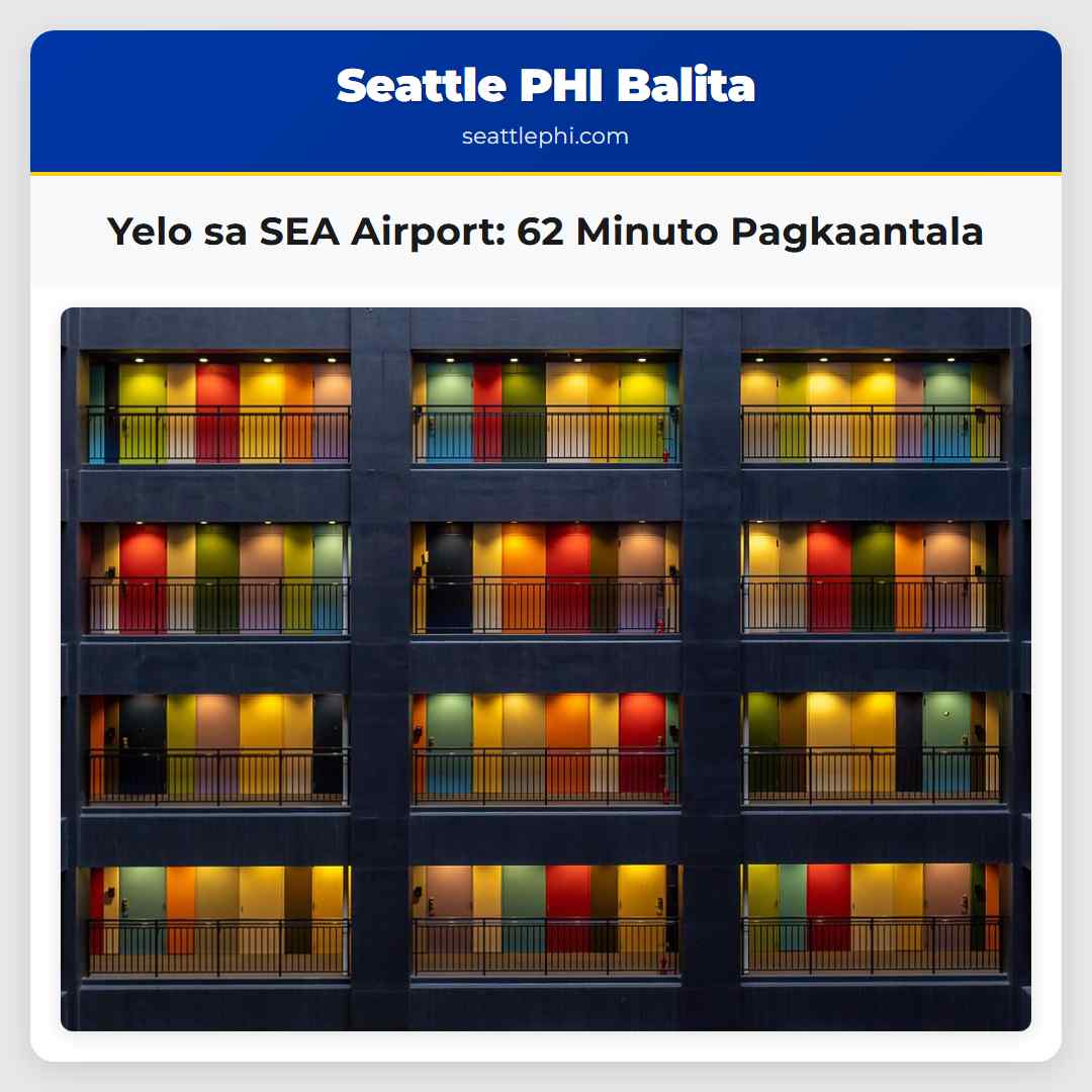 Mga Pagkaantala at Pag-utos sa SEA Airport Dahil sa Yelo