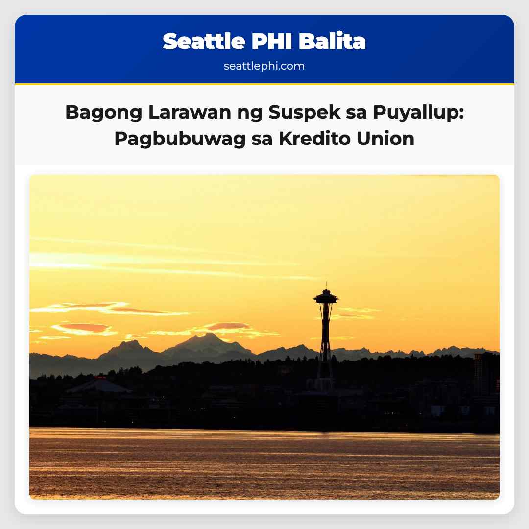 Bagong Larawan ng Suspek sa Puyallup: Pagbubuwag
