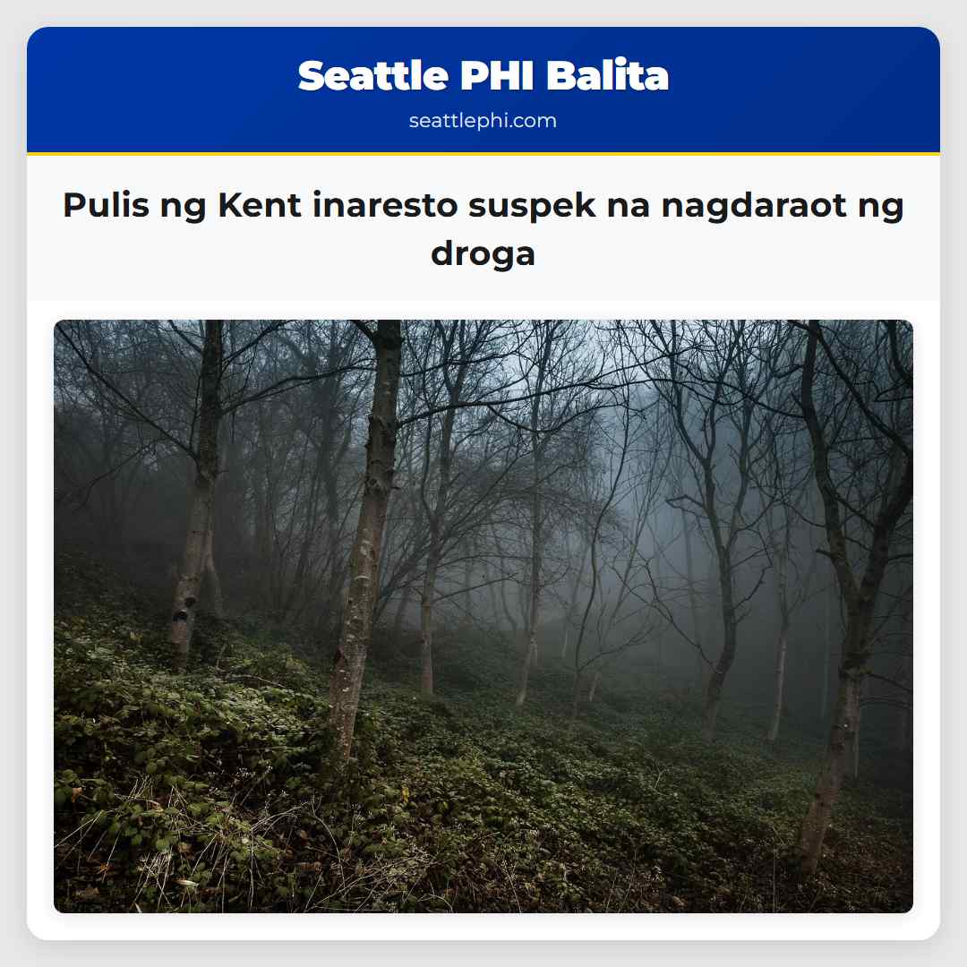 Pulis ng Kent inaresto suspek na nagdaraot ng