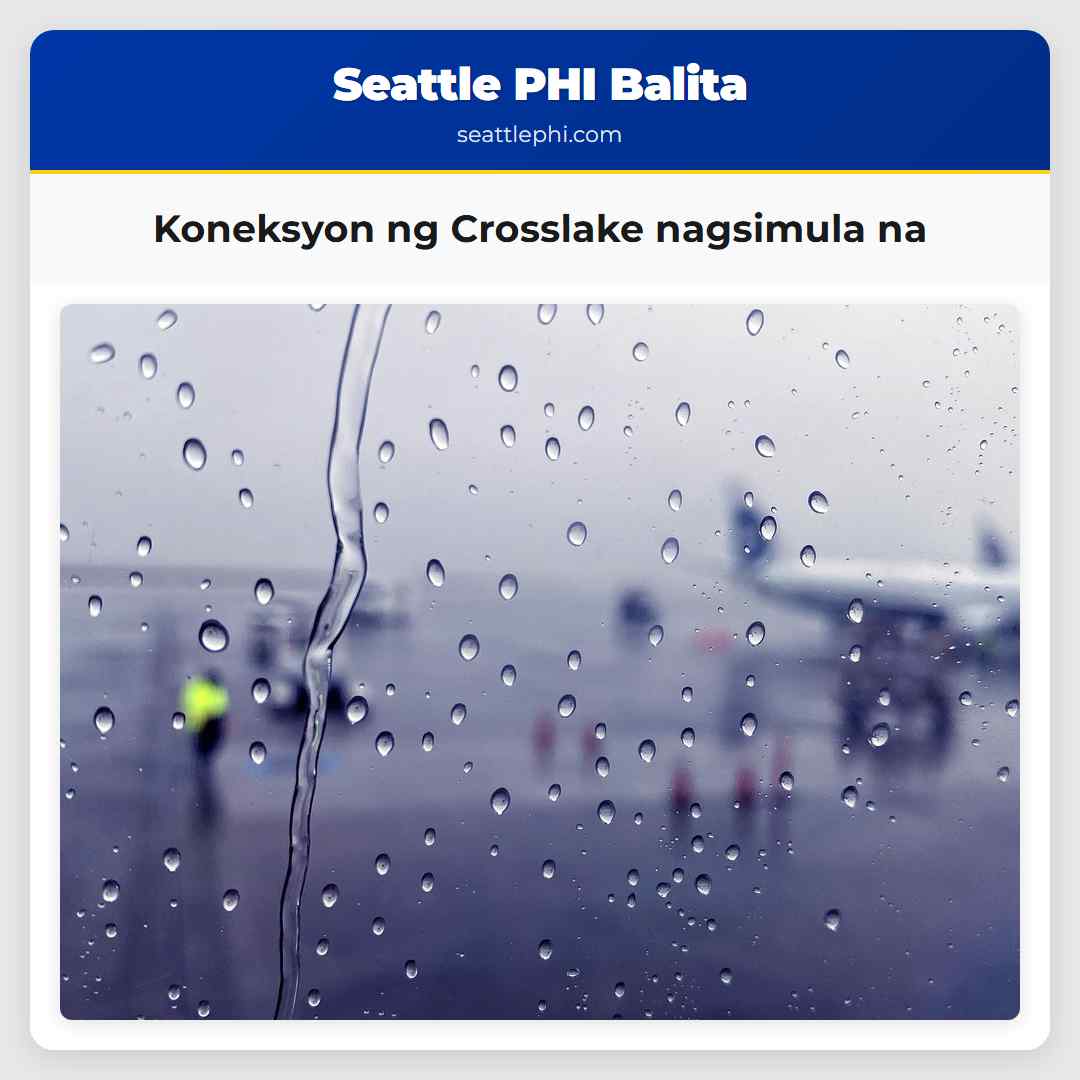 Koneksyon ng Crosslake nagsimula na
