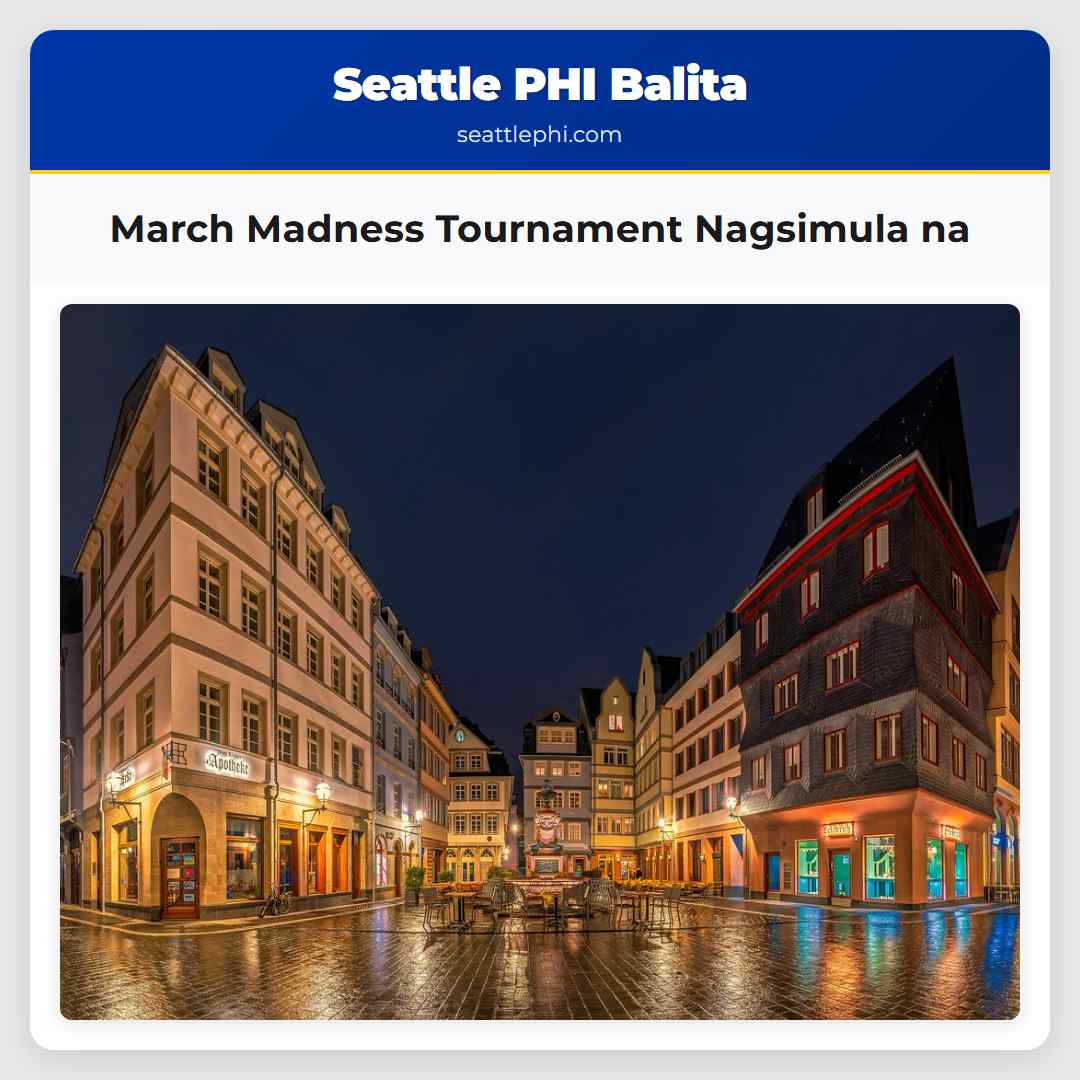 March Madness Tournament Nagsimula na