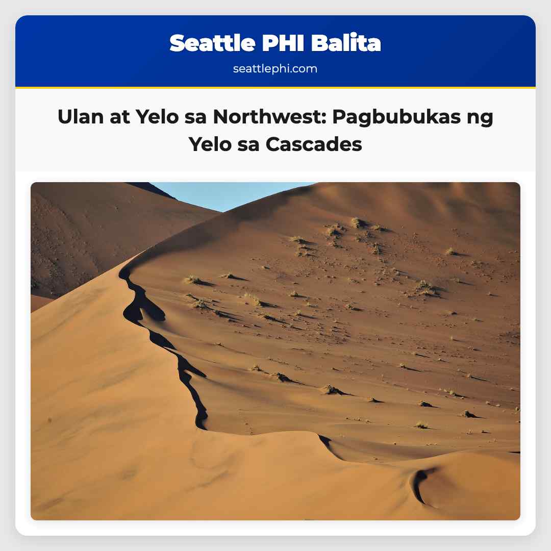 Ulan at Yelo sa Northwest: Pagbubukas ng Yelo sa