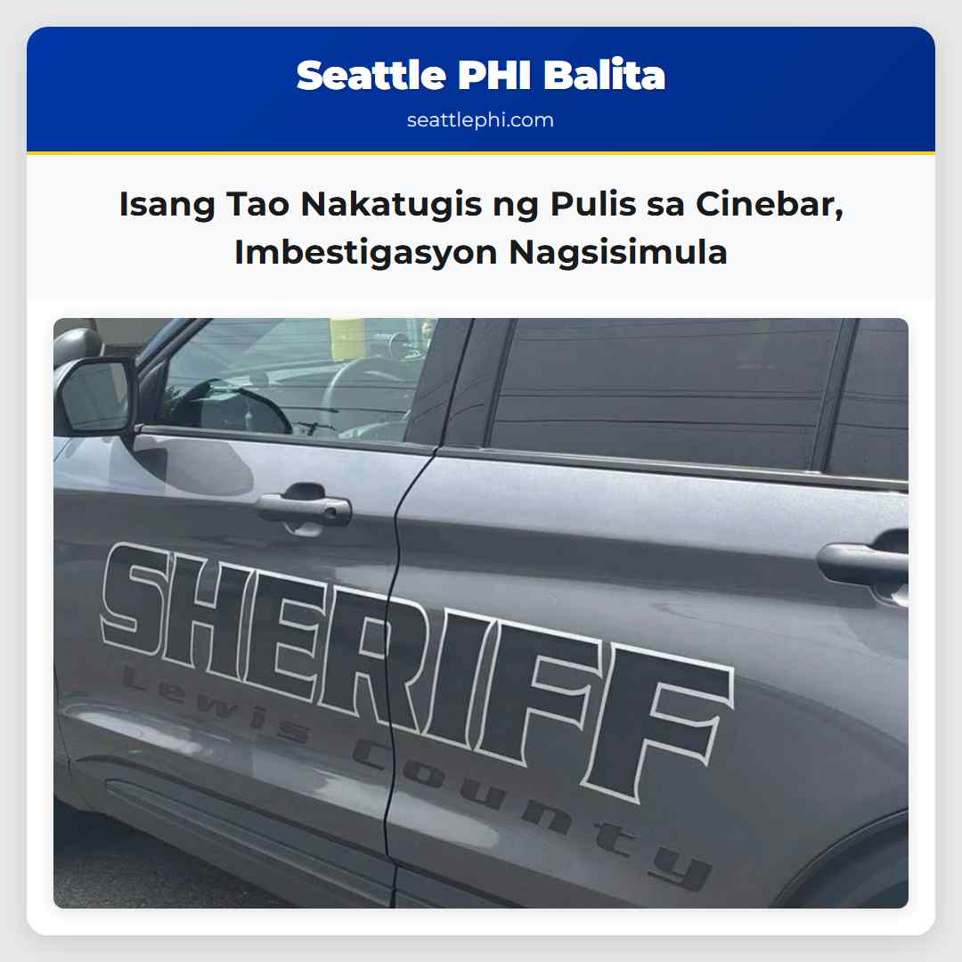 Isang Tao Nakatugis ng Pulis sa Cinebar Imbestigasyon Nagsisimula