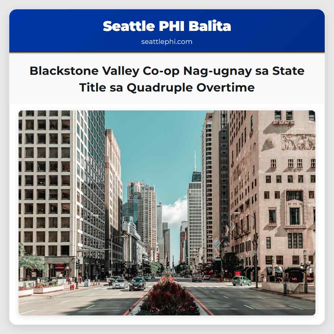 Blackstone Valley Co-op Nag-ugnay sa State Title