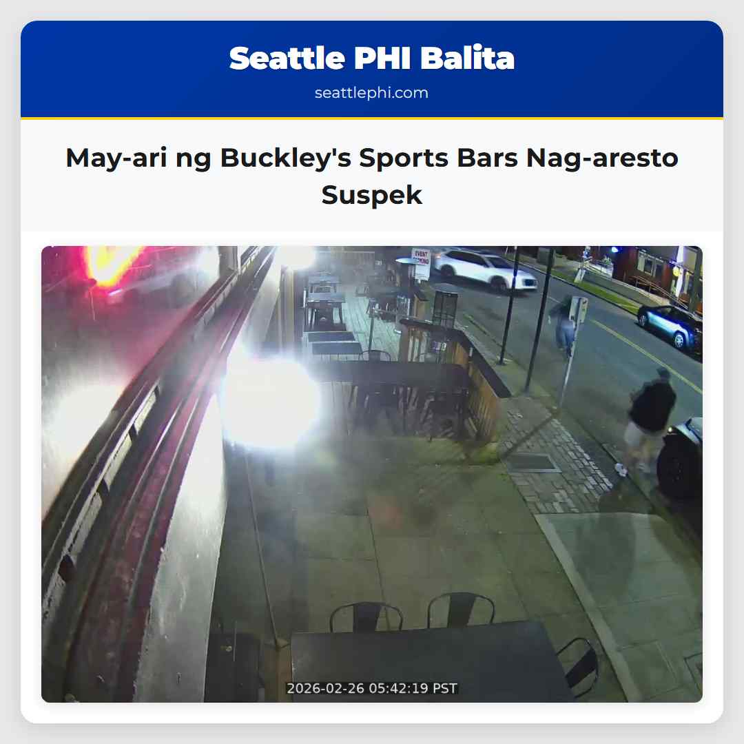 May-ari ng Buckley's Sports Bars Nag-aresto Suspek