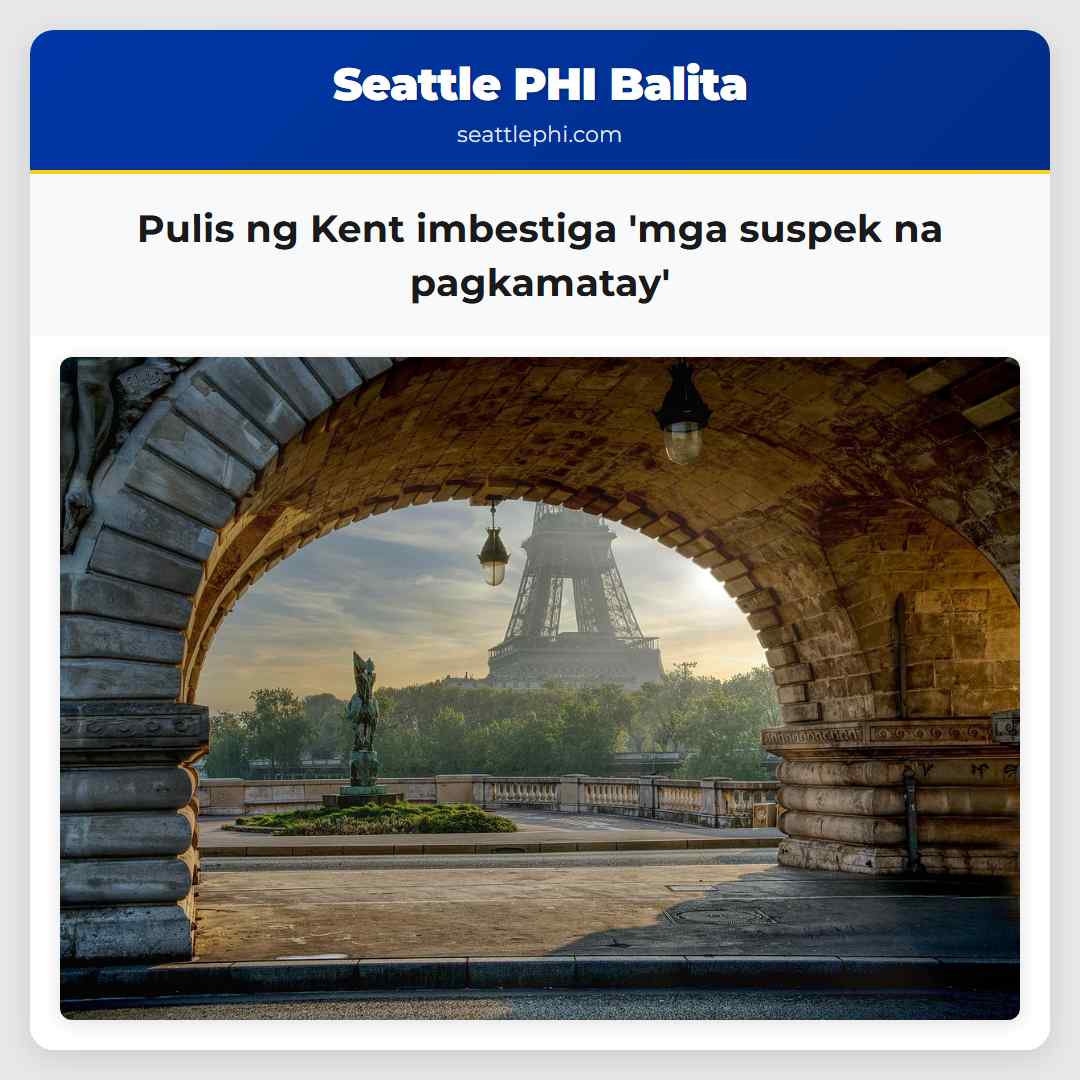 Pulis ng Kent imbestiga 'mga suspek na pagkamatay'