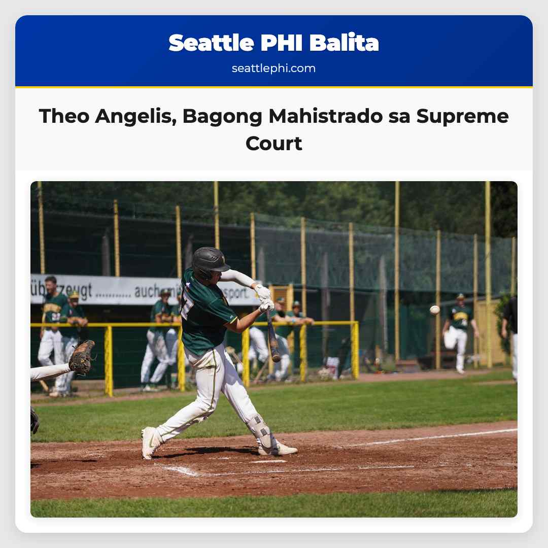 Theo Angelis, Bagong Mahistrado sa Supreme Court