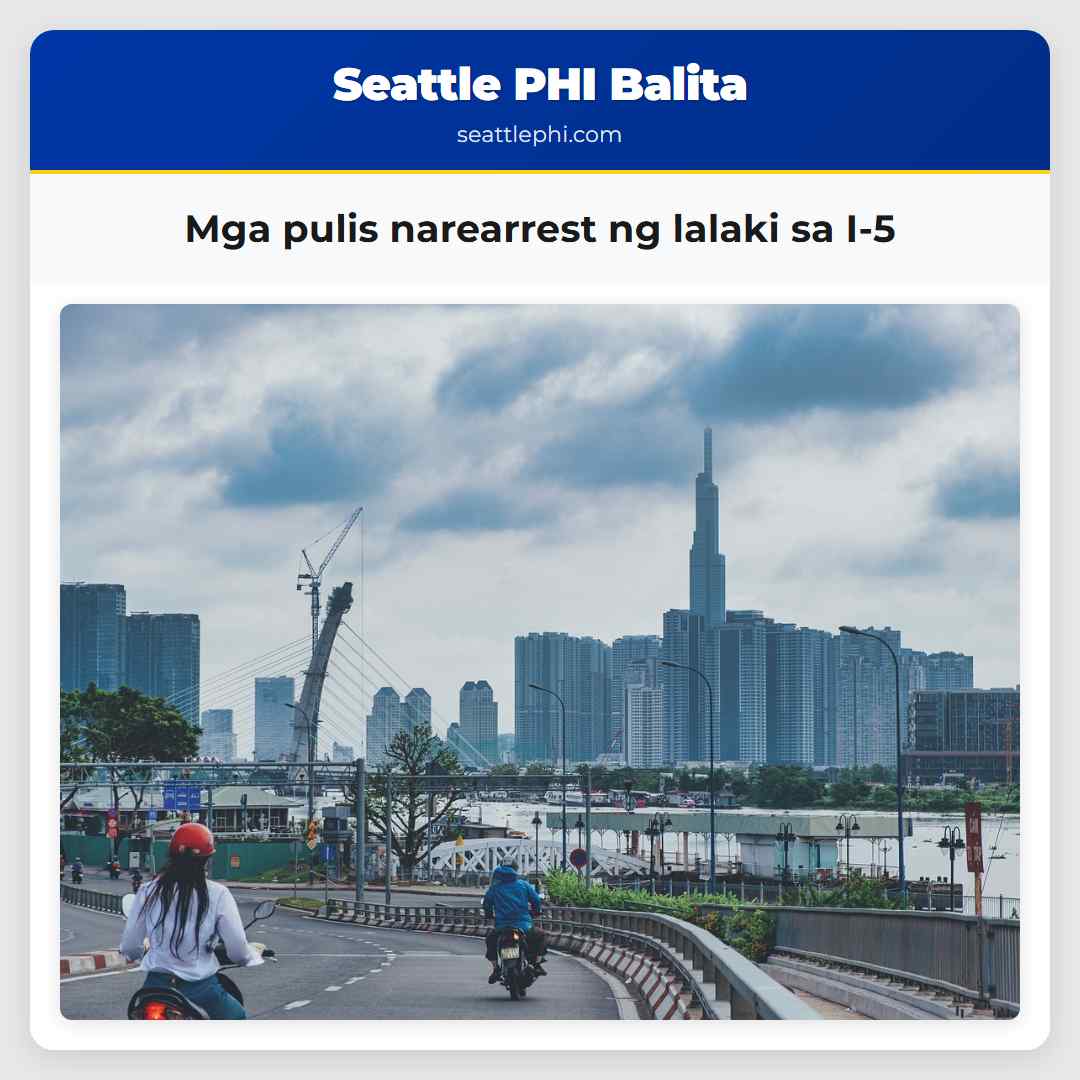 Mga pulis narearrest ng lalaki sa I-5