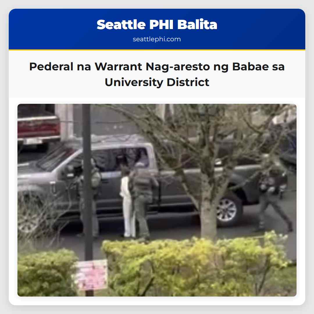 Pederal na Warrant Nag-aresto ng Babae sa