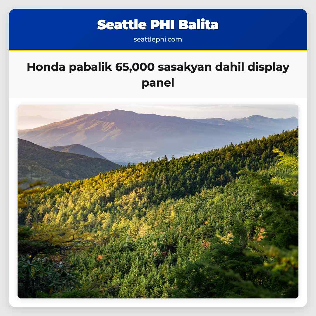 Honda Nag-ugnay ng Pabalik ng 65000 Sasakyan Dahil sa Isyu sa Panel ng Display