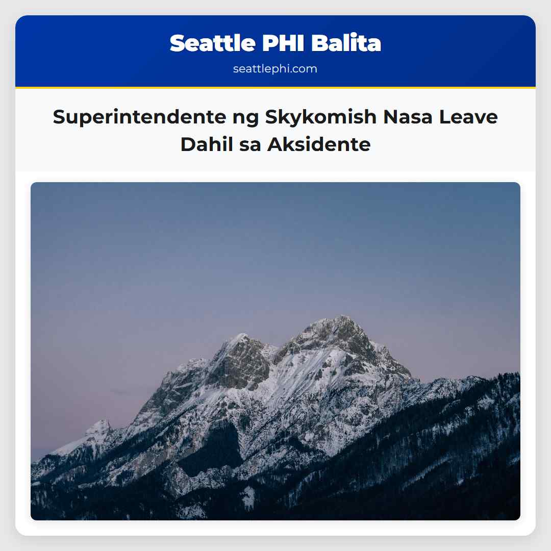 Superintendente ng Skykomish Nasa Leave Dahil sa