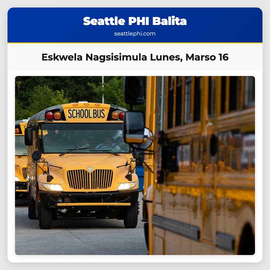 Eskwela Nagsisimula Lunes, Marso 16