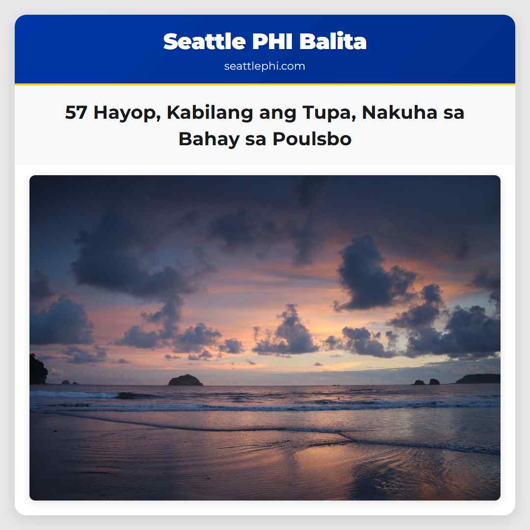 57 Hayop, Kabilang ang Tupa, Nakuha sa Bahay sa