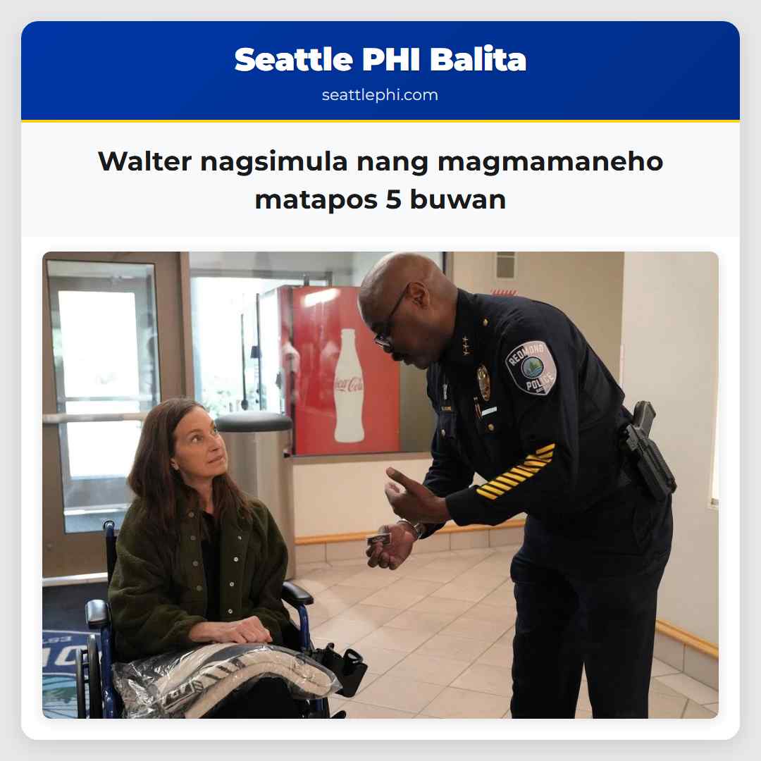 Walter nagsimula nang magmamaneho matapos 5 buwan