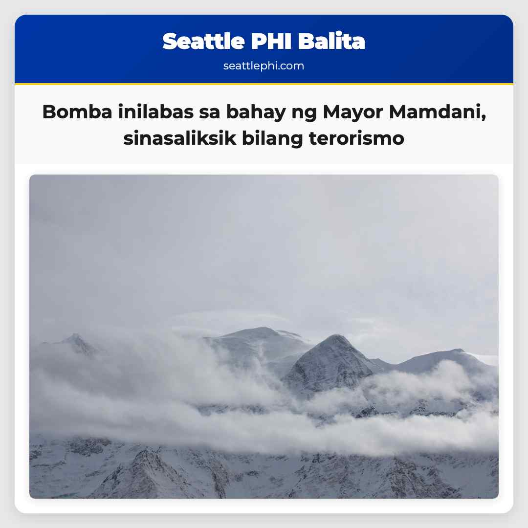 Bomba inilabas sa bahay ng Mayor Mamdani,