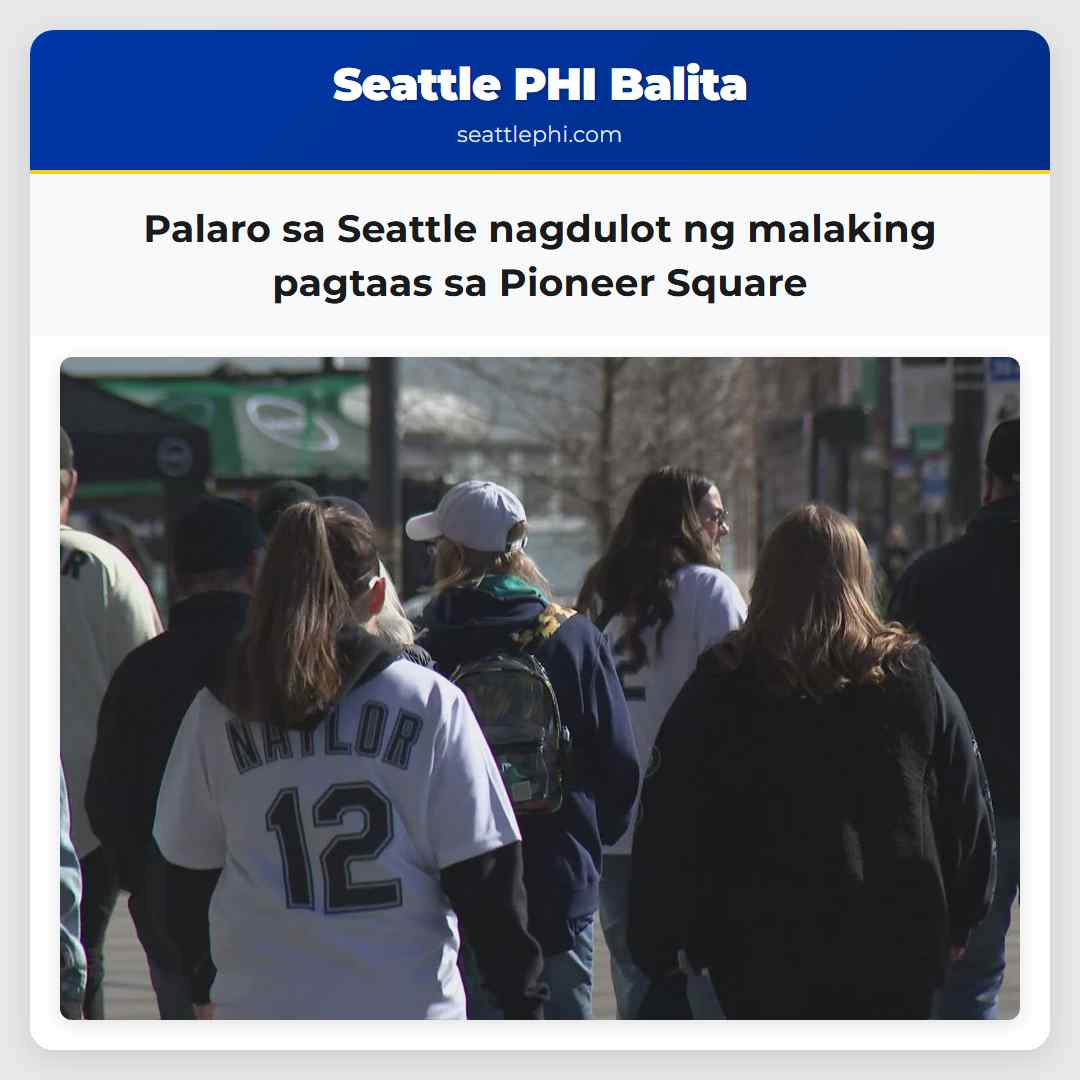 Palaro sa Seattle nagdulot ng malaking pagtaas sa