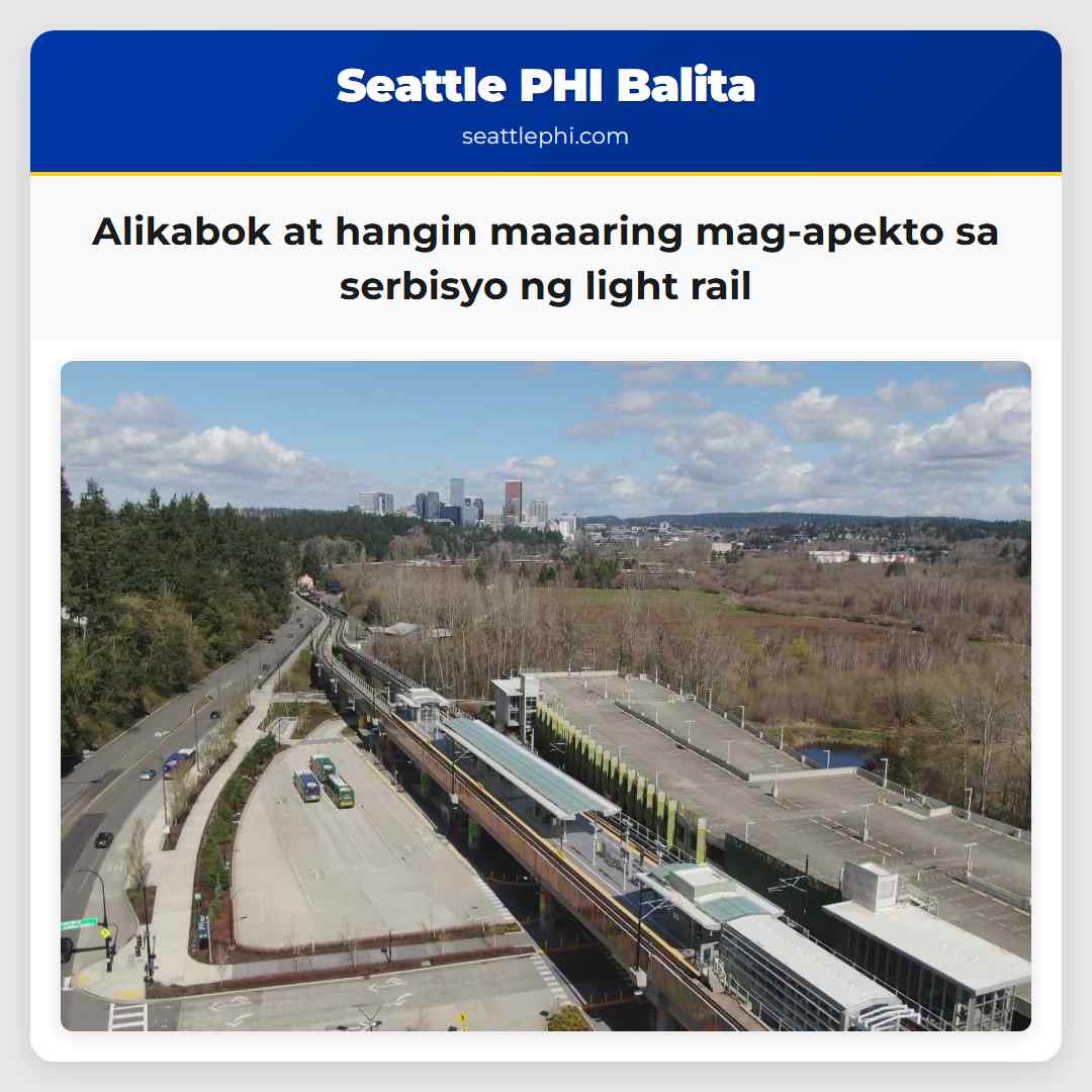 Alikabok at hangin maaaring mag-apekto sa