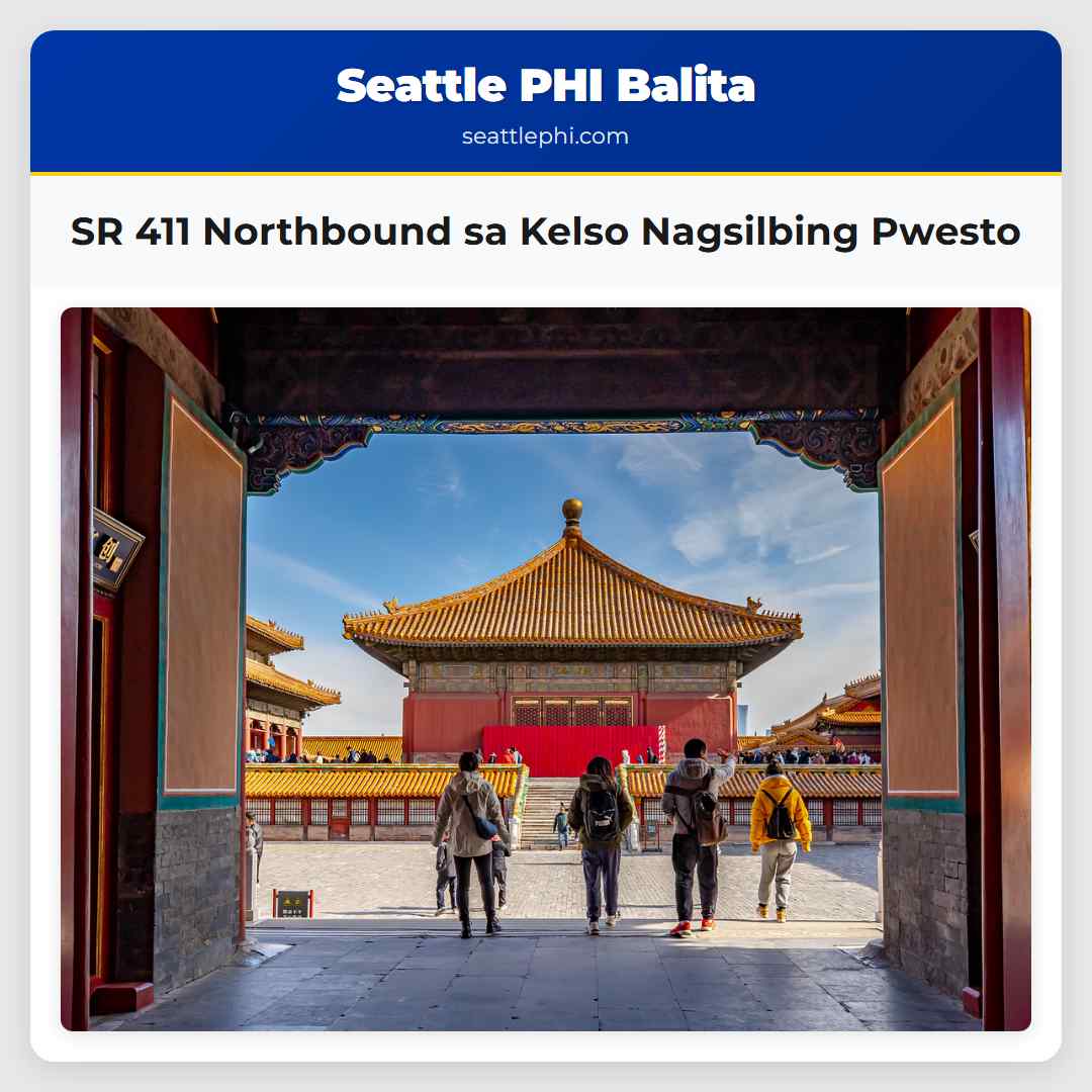 Nagsilbing Pwesto ang Kalsada Pahilagang Bahagi ng SR 411 sa Kelso