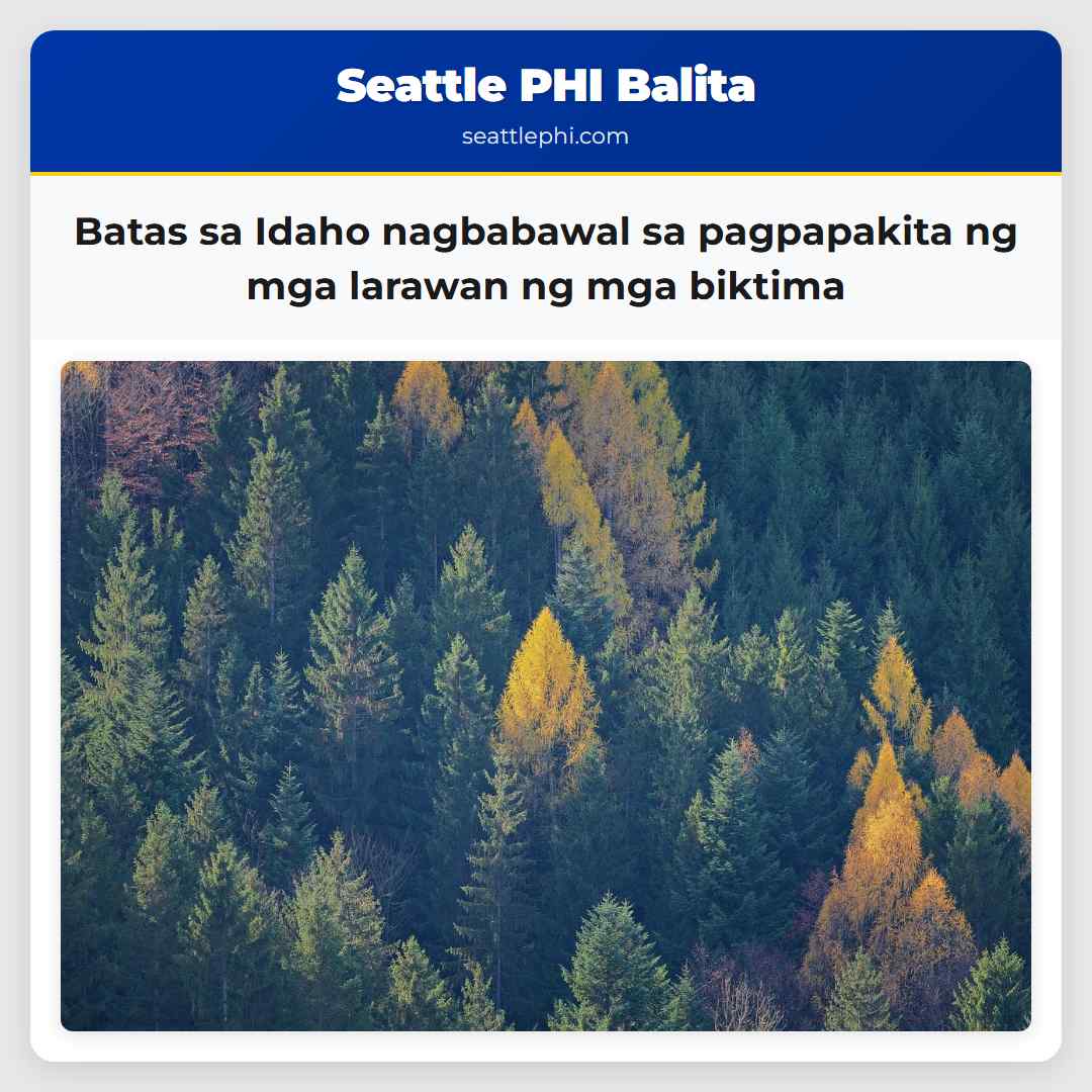 Batas sa Idaho nagbabawal sa pagpapakita ng mga