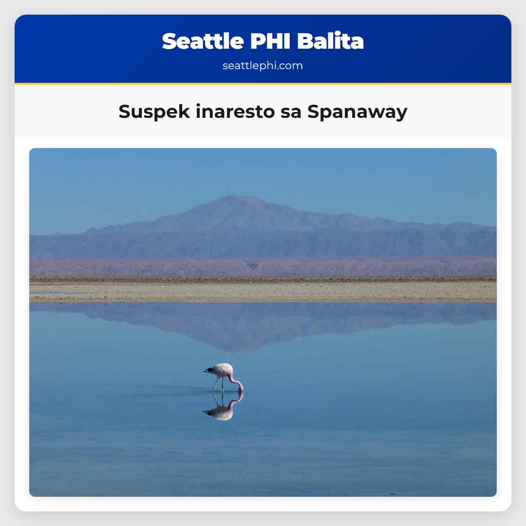 Suspek inaresto sa Spanaway