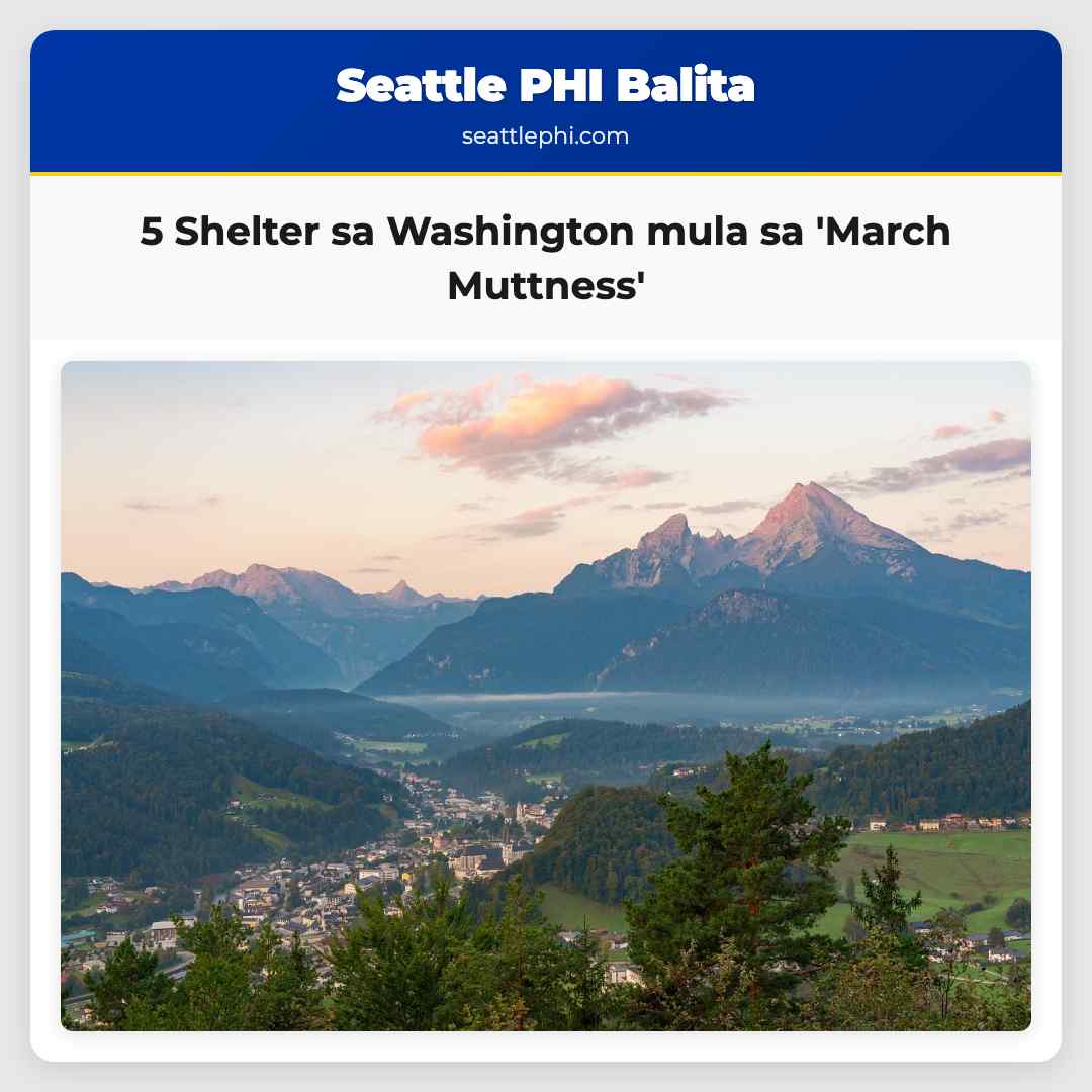 5 Shelter sa Washington mula sa 'March Muttness'