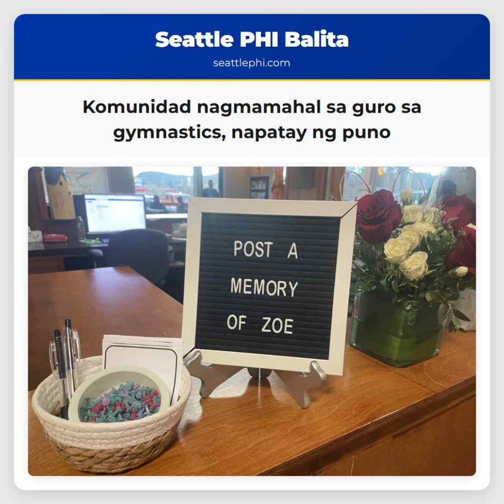 Komunidad nagmamahal sa guro sa gymnastics,