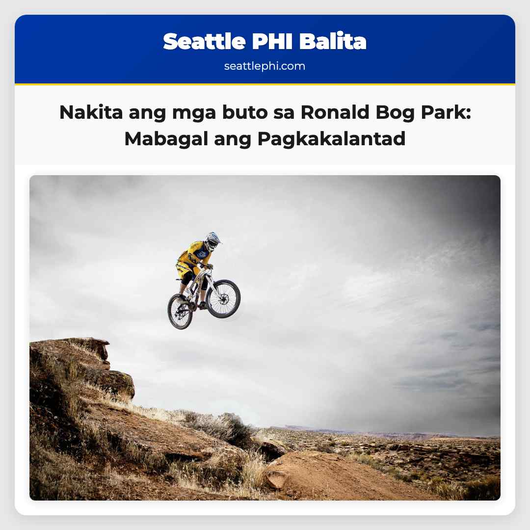 Nakita ang mga buto sa Ronald Bog Park: Mabagal