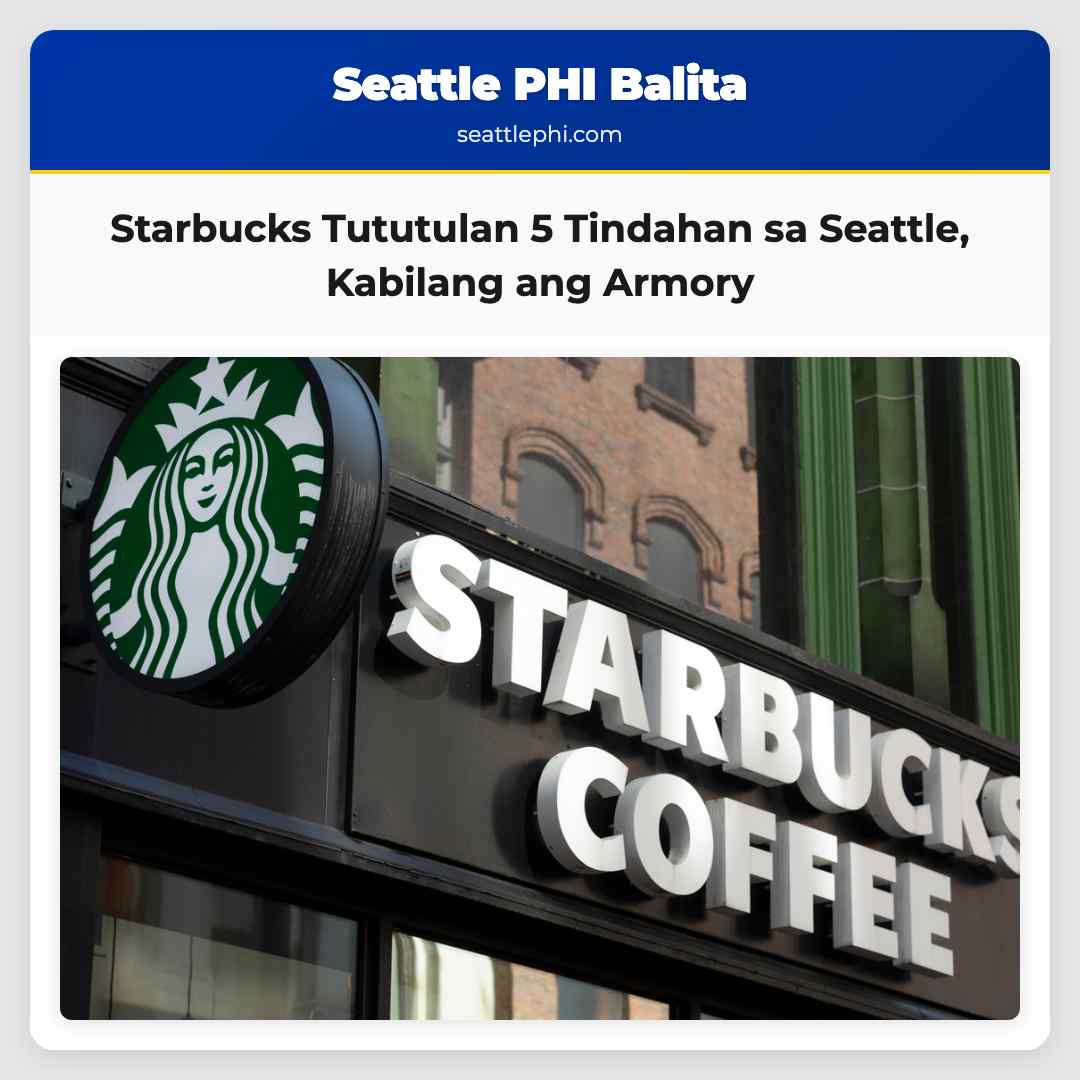 Starbucks Tututulan 5 Tindahan sa Seattle,