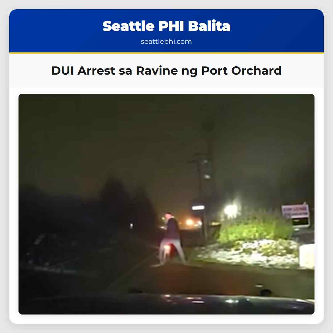 DUI Arrest sa Ravine ng Port Orchard