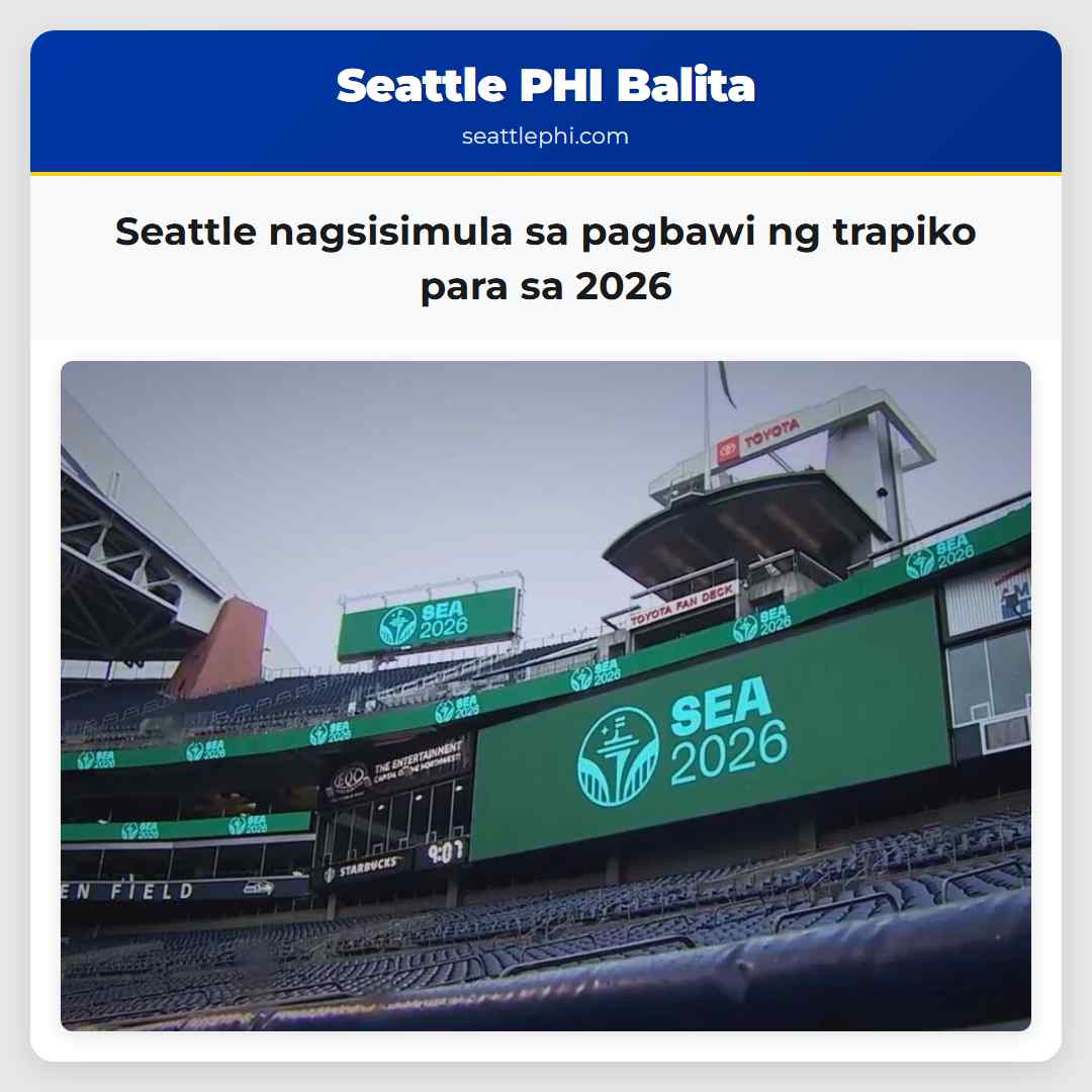 Seattle nagsisimula sa pagbawi ng trapiko para sa
