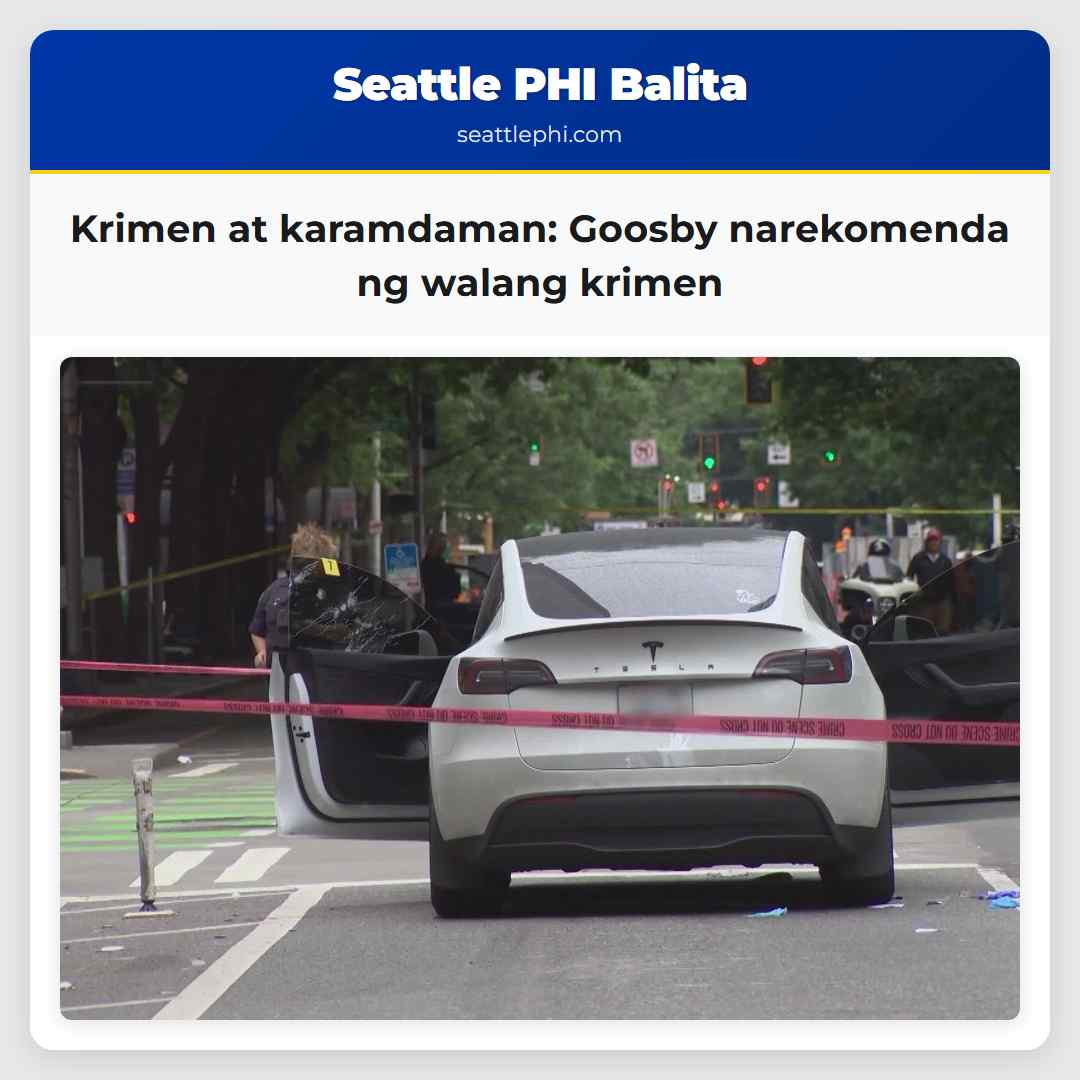 Krimen at karamdaman: Goosby narekomenda ng