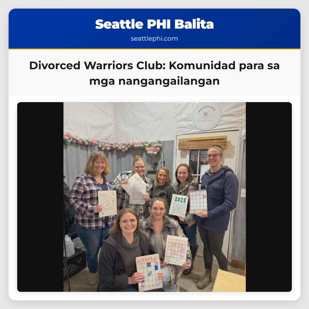 Divorced Warriors Club: Komunidad para sa mga