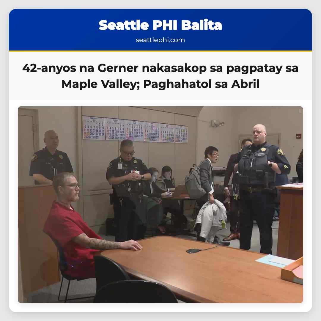 42-anyos na Gerner nakasakop sa pagpatay sa Maple
