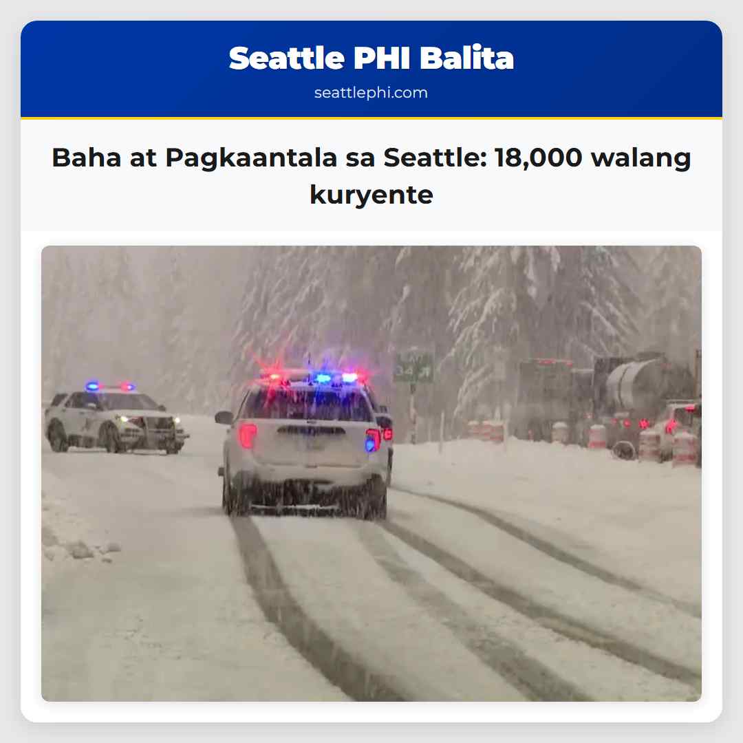 Balita Mga Nangungunang Epekto ng Baha sa Seattle at Washington