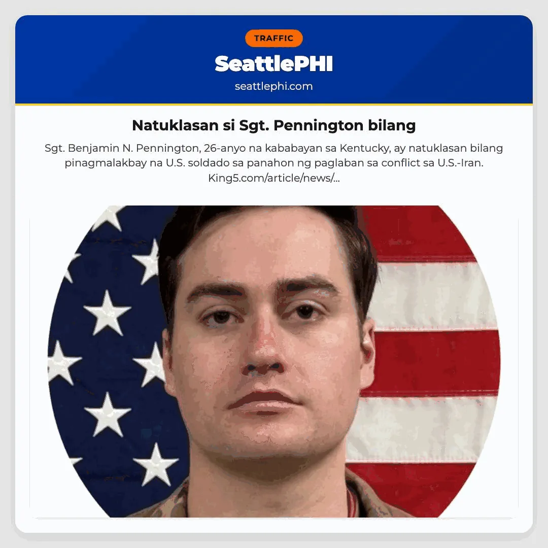 Natuklasan si Sgt. Pennington bilang